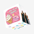 You're So Sweet Sweet Ice Cream And Macaron Confetti-exploding Greetings Card