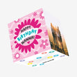 Happy Birthday Nanna Confetti-exploding Greetings Card