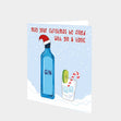 Christmas Filled With Gin & Tonic Card