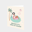 Dreaming Of A Green List Country Card