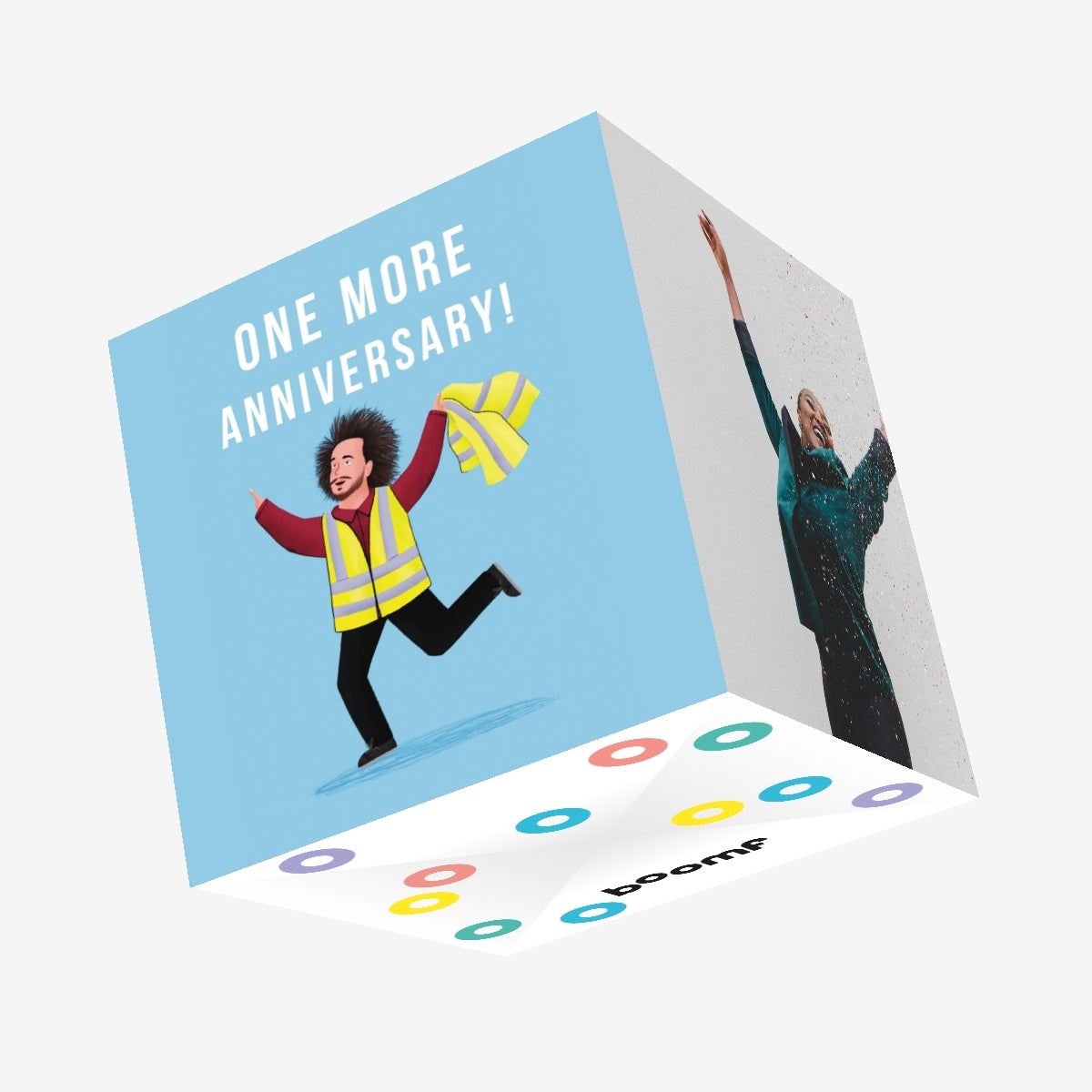 Viggo Venn One More Anniversary Confetti-exploding Greetings Card – Boomf