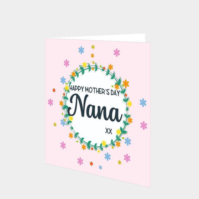Happy Mothers Day Nana Card