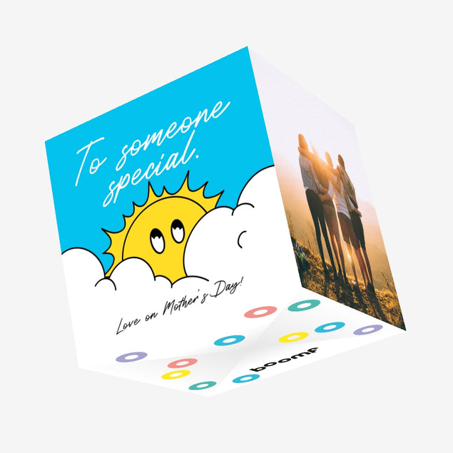 To Someone Special Shy Sun Mother's Day Confetti-exploding Greetings Card
