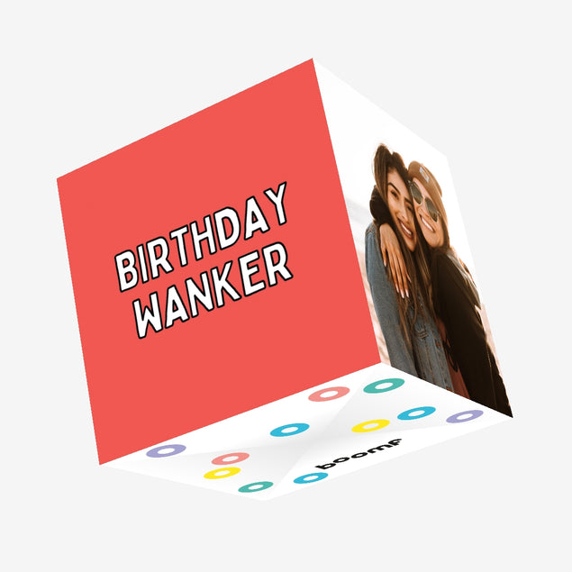 Birthday Wanker Confetti-exploding Greetings Card