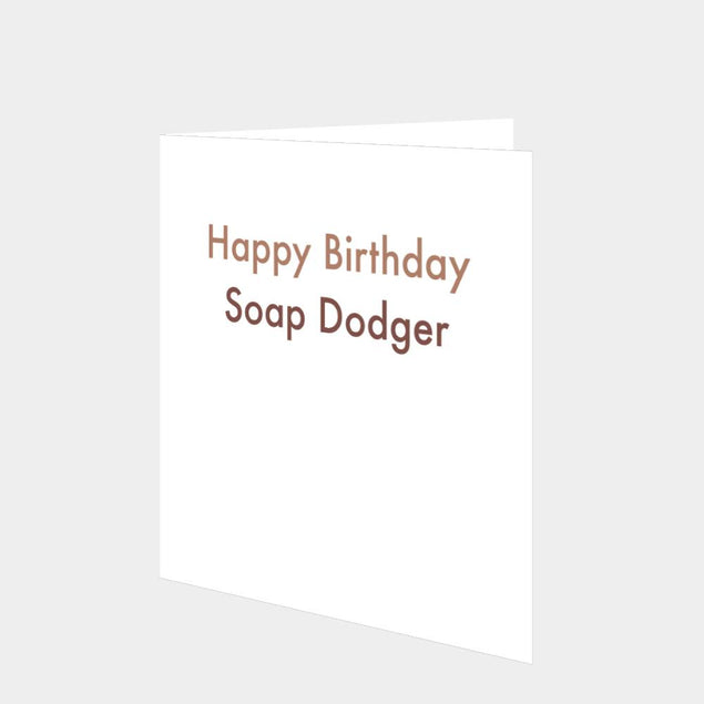 Soap Dodger Card