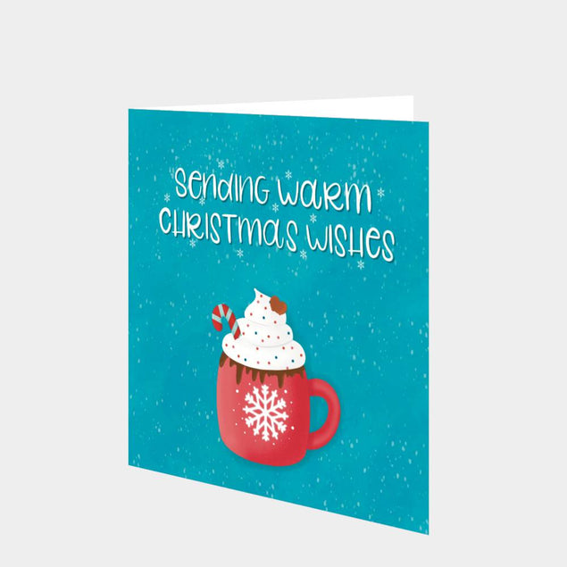 Sending Warm Christmas Wishes Card