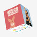 Easter Rabbit Confetti-exploding Greetings Card