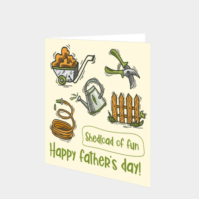 Father's Day Shedload Of Fun Card