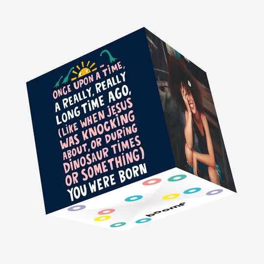 Once Upon A Time Birthday Confetti-exploding Greetings Card