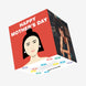Happy Mother's Day Gorgeous Simple Red Confetti-exploding Greetings Card