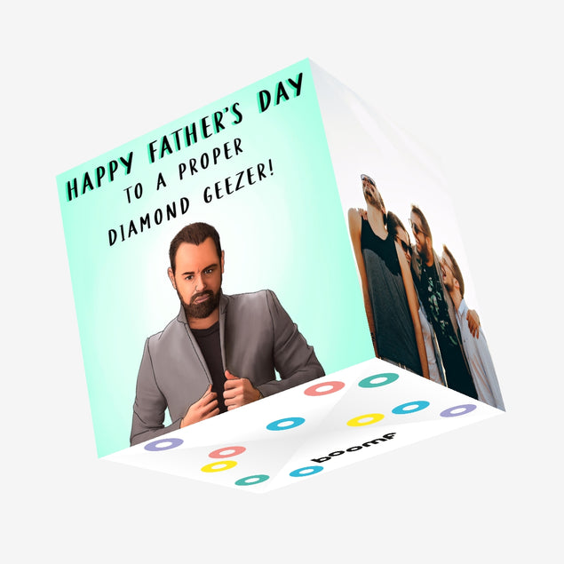 Diamond Geezer! Confetti-exploding Greetings Card