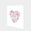 Happy Mother's Day Pink Heart Card