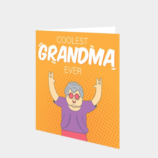 Coolest Grandma Ever Card