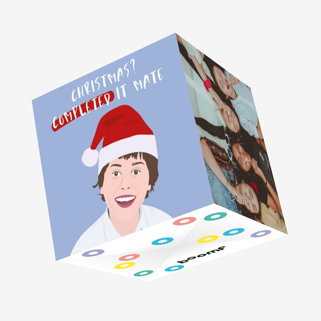 Completed It Mate Inbetweeners Christmas Confetti-exploding Greetings Card