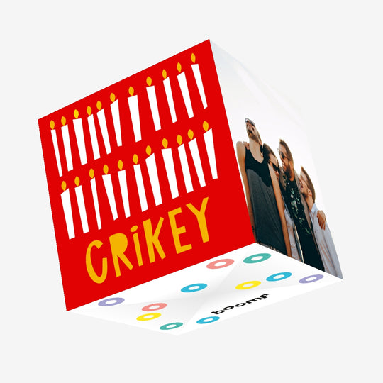 Candles Crikey Birthday Confetti-exploding Greetings Card