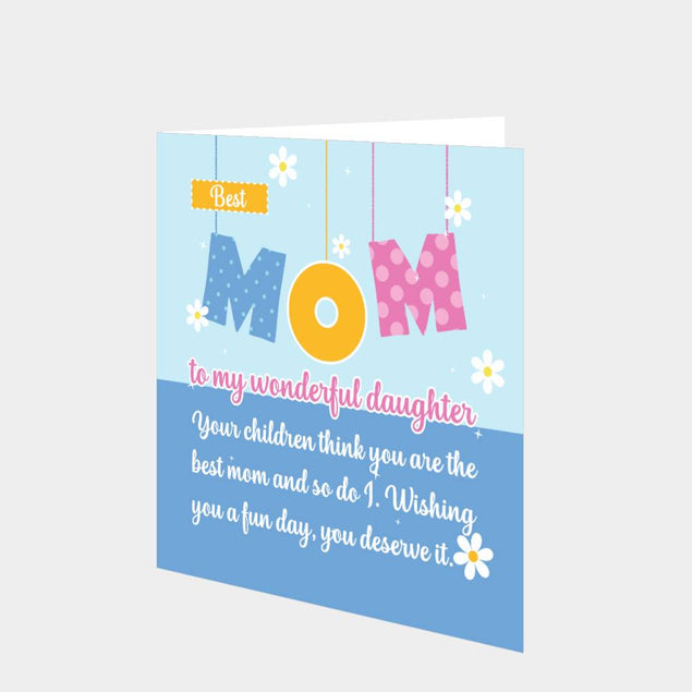 Your Children Think You Are The Best Mom Card