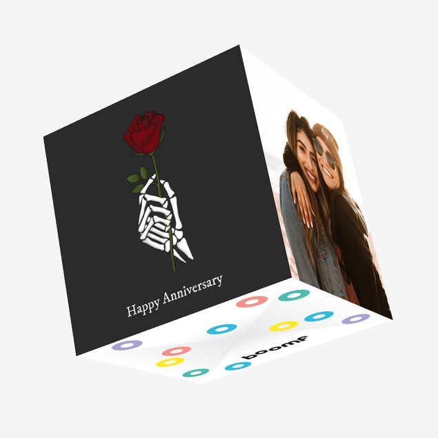 Happy Anniversary Confetti-exploding Greetings Card