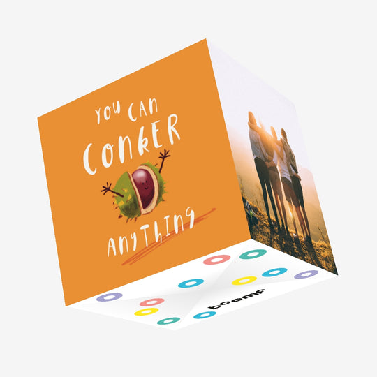 You Can Conker Anything Confetti-exploding Greetings Card