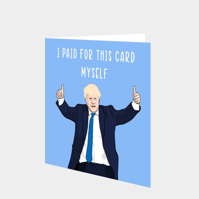 I Paid For This Card Myself Card