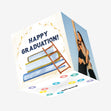 Ladder Of Knowledge Happy Graduation Confetti-exploding Greetings Card