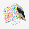 Rockstar-ess Confetti-exploding Greetings Card