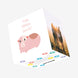 Happy Birthday Sweetie Cute Pink Guinea Pig Confetti-exploding Greetings Card
