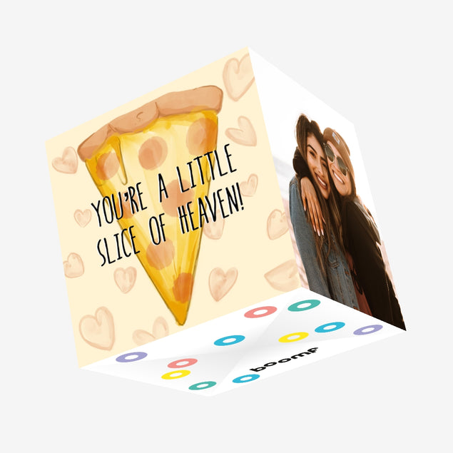 You're A Little Slice Of Heaven Valentine's Day Confetti-exploding Greetings Card
