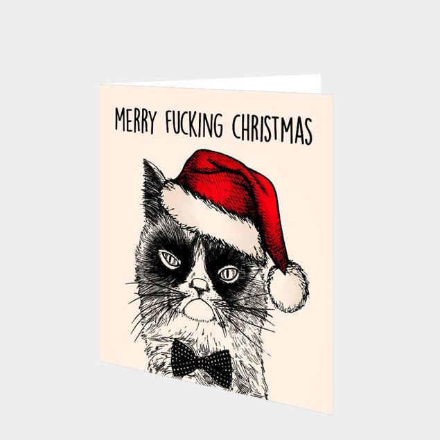 Merry F**king Christmas Card