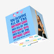 You Deserve All Of The Cake Birthday Confetti-exploding Greetings Card