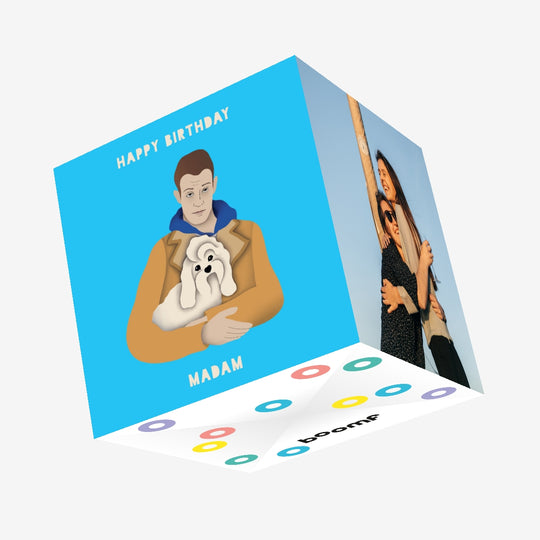 Adam Groff Sex Education Birthday Confetti-exploding Greetings Card