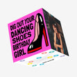 Birthday Girl Dancing Shoes Confetti-exploding Greetings Card