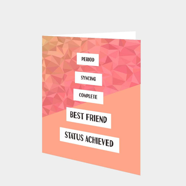 Status Achieved Card