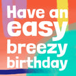 Easy Breezy Birthday Card