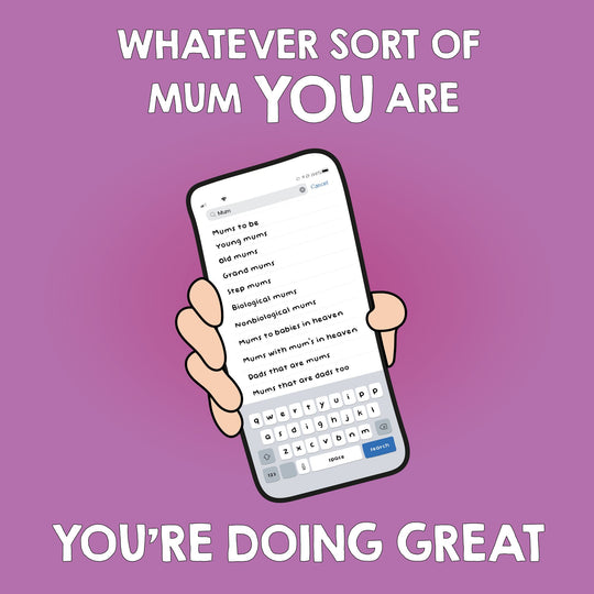 You Are Doing Great Mum Card