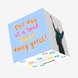One Day At A Time You Are Doing Great Confetti-exploding Greetings Card