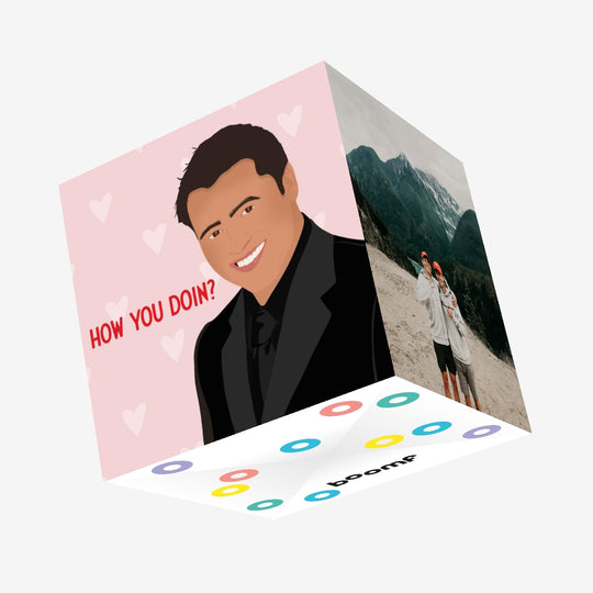 How You Doin Friends Confetti-exploding Greetings Card