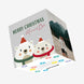 Polar Bears Merry Christmas Mum And Dad Confetti-exploding Greetings Card