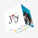 Joy Ho-Ho-Ho Christmas Confetti-exploding Greetings Card