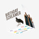 Rude Bird Birthday Screamer Confetti-exploding Greetings Card