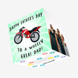 A Wheely Great Dad! Confetti-exploding Greetings Card