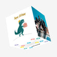 Happy Birthday Dinosaurs Confetti-exploding Greetings Card