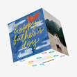 Happy Father's Day Planes In The Sky Confetti-exploding Greetings Card