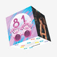 Happy 81st Birthday Cupcake Glasses Confetti-exploding Greetings Card