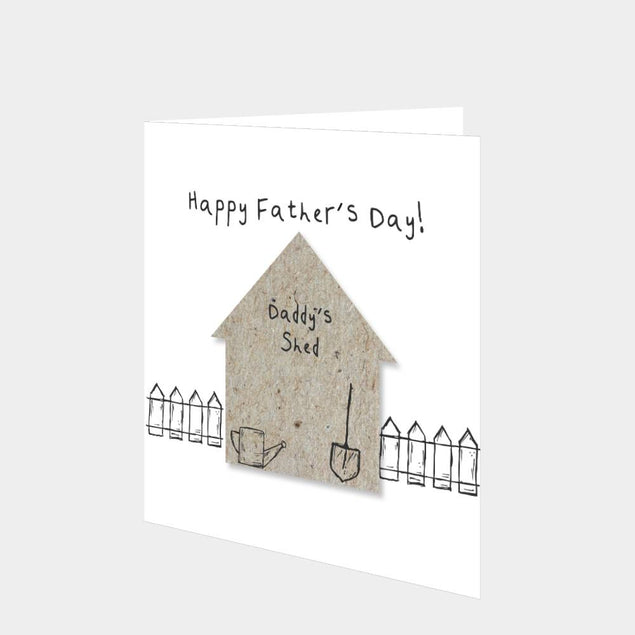 Father's Day Daddy's Shed Card