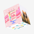 Happy Cake Day Confetti-exploding Greetings Card