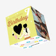 Wish You Happy 7th Birthday Confetti-exploding Greetings Card