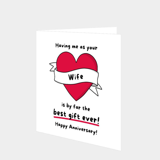 Having Me As Your Wife Card