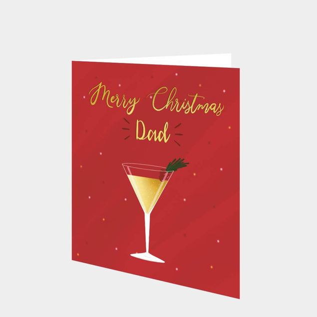 Merry Christmas Dad Card
