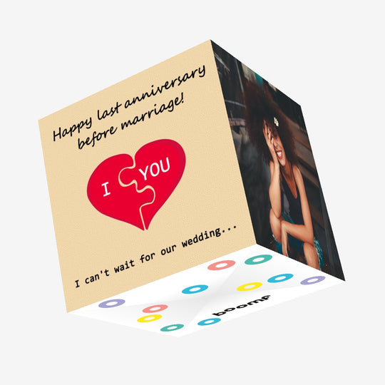 You And I Last Anniversary Confetti-exploding Greetings Card