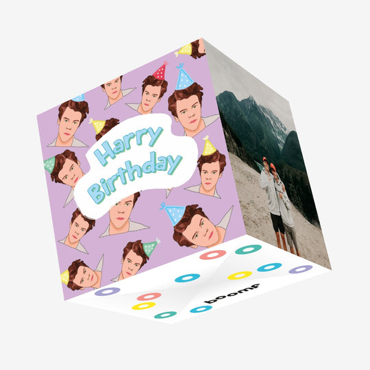 Harry Birthday Confetti-exploding Greetings Card